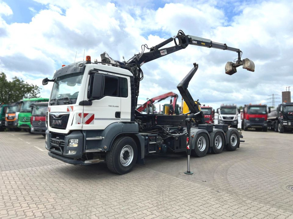 MAN TG-S 35.480 8x4 BL Abrollkipper mit Kran Penz-15L9.80+Meiller RK 30.60L Lenk-Lift Achse - Kamion s kukastom dizalicom, Kamion s kranom: slika MAN TG-S 35.480 8x4 BL Abrollkipper mit Kran Penz-15L9.80+Meiller RK 30.60L Lenk-Lift Achse - Kamion s kukastom dizalicom, Kamion s kranom MAN TG-S 35.480 8x4 BL Abrollkipper mit Kran Penz-15L9.80+Meiller RK 30.60L Lenk-Lift Achse - Kamion s kukastom dizalicom, Kamion s kranom: slika MAN TG-S 35.480 8x4 BL Abrollkipper mit Kran Penz-15L9.80+Meiller RK 30.60L Lenk-Lift Achse - Kamion s kukastom dizalicom, Kamion s kranom