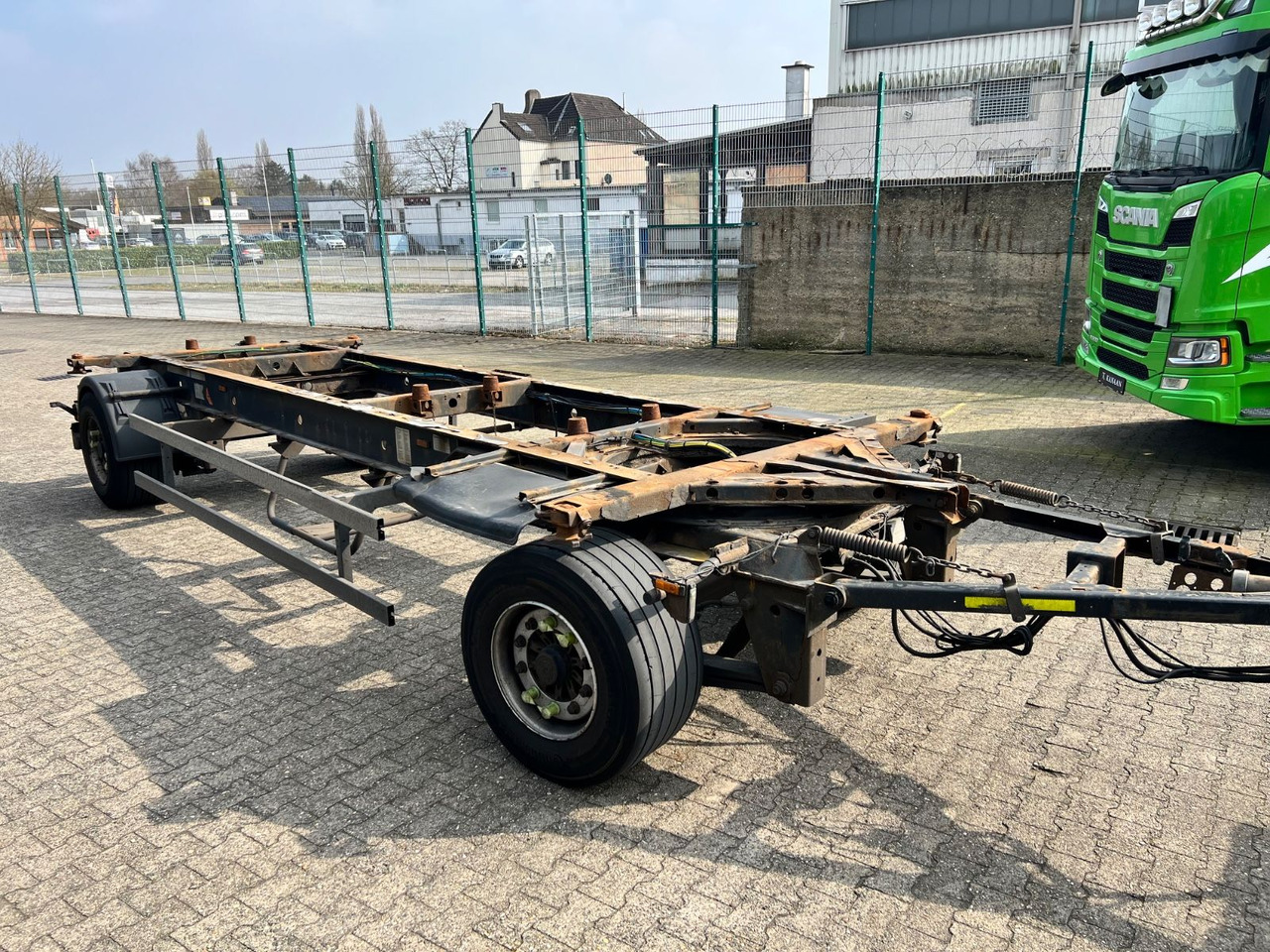 Krone AZ Lafette BDF-DB07L 445/45/19,5 TÜV Jan/26 - Transporter kontejnera/ Prikolica s izmjenjivim sanducima: slika Krone AZ Lafette BDF-DB07L 445/45/19,5 TÜV Jan/26 - Transporter kontejnera/ Prikolica s izmjenjivim sanducima Krone AZ Lafette BDF-DB07L 445/45/19,5 TÜV Jan/26 - Transporter kontejnera/ Prikolica s izmjenjivim sanducima: slika Krone AZ Lafette BDF-DB07L 445/45/19,5 TÜV Jan/26 - Transporter kontejnera/ Prikolica s izmjenjivim sanducima