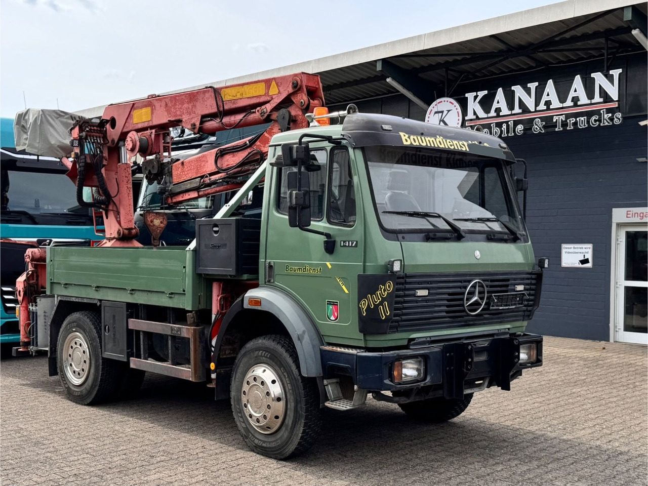 Mercedes-Benz 1417 AK Allrad Palfinger Montagekran 17,7m 64TKM - Kamion s kranom: slika  Mercedes-Benz 1417 AK Allrad Palfinger Montagekran 17,7m 64TKM - Kamion s kranom Mercedes-Benz 1417 AK Allrad Palfinger Montagekran 17,7m 64TKM - Kamion s kranom: slika  Mercedes-Benz 1417 AK Allrad Palfinger Montagekran 17,7m 64TKM - Kamion s kranom
