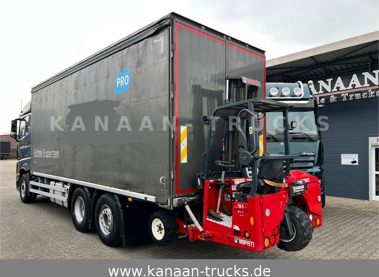 Mercedes-Benz 2548 Actros 6x2 Pritsche Moffet Mitnahme stapler - Kamion s ceradom: slika Mercedes-Benz 2548 Actros 6x2 Pritsche Moffet Mitnahme stapler - Kamion s ceradom Mercedes-Benz 2548 Actros 6x2 Pritsche Moffet Mitnahme stapler - Kamion s ceradom: slika Mercedes-Benz 2548 Actros 6x2 Pritsche Moffet Mitnahme stapler - Kamion s ceradom